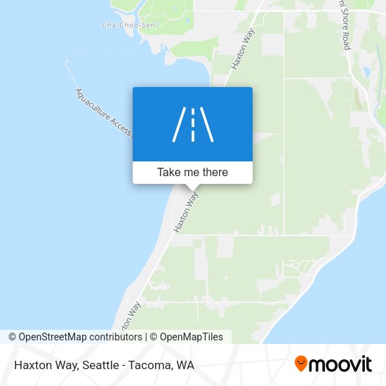 Haxton Way map