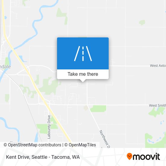 Kent Drive map