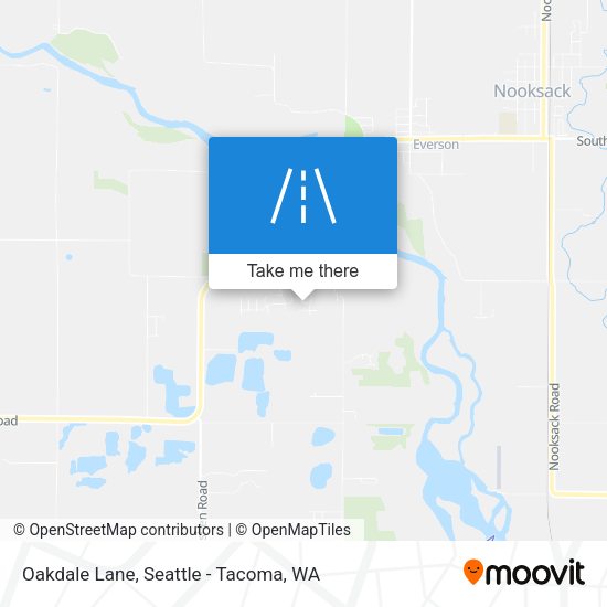 Oakdale Lane map