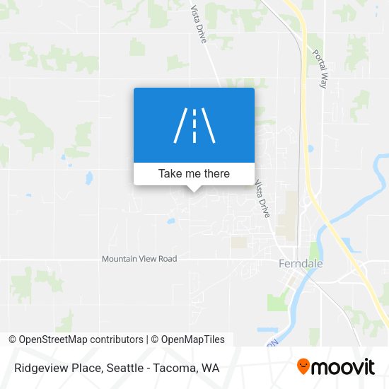 Ridgeview Place map