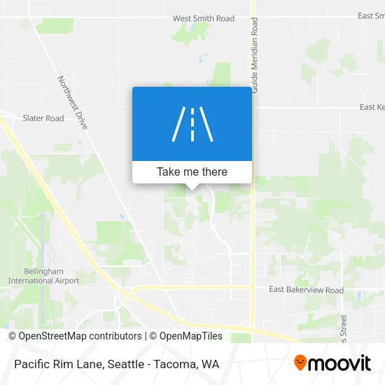 Pacific Rim Lane map
