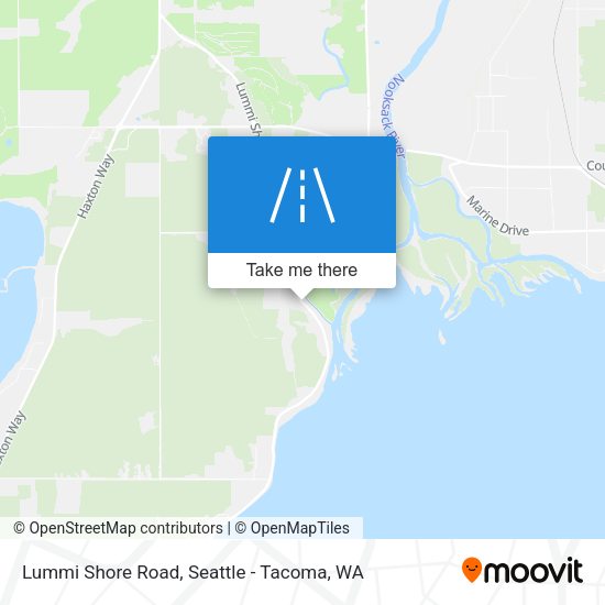 Mapa de Lummi Shore Road