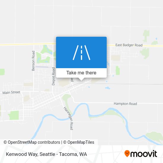 Kenwood Way map