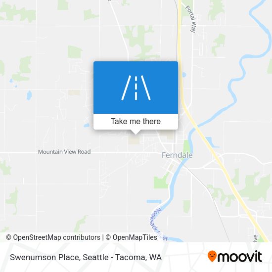 Swenumson Place map