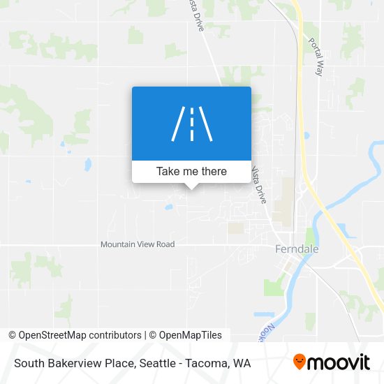 South Bakerview Place map