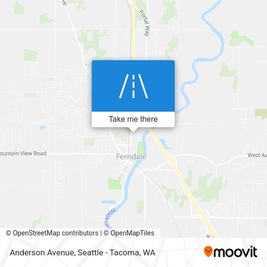 Anderson Avenue map