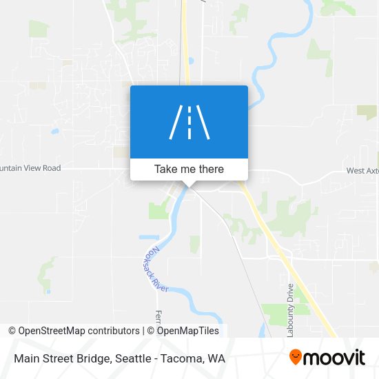 Main Street Bridge map