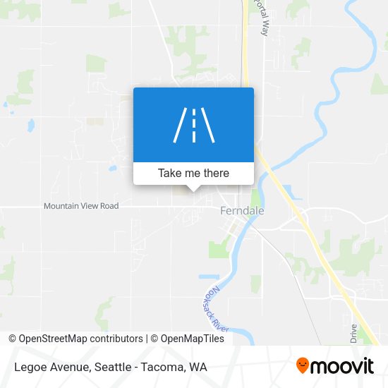 Legoe Avenue map