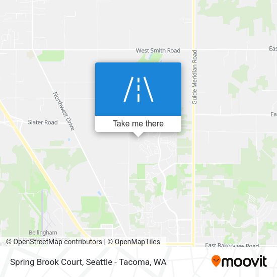 Mapa de Spring Brook Court