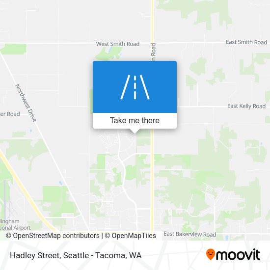 Hadley Street map