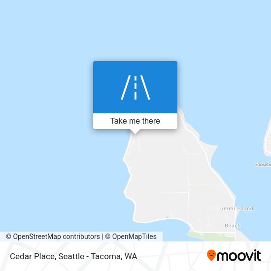Mapa de Cedar Place