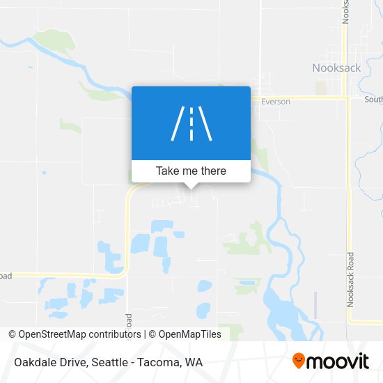Oakdale Drive map