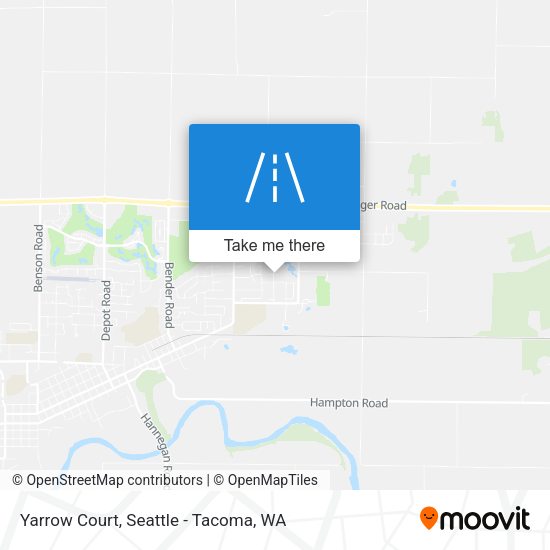 Mapa de Yarrow Court