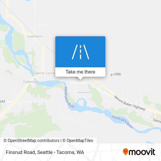 Finsrud Road map