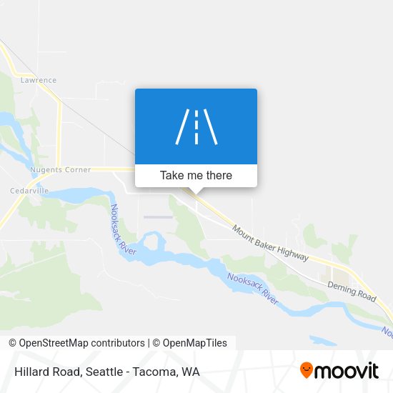 Mapa de Hillard Road