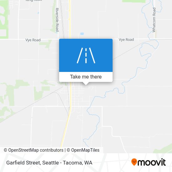 Garfield Street map