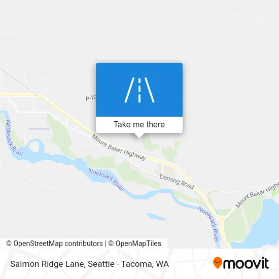 Salmon Ridge Lane map