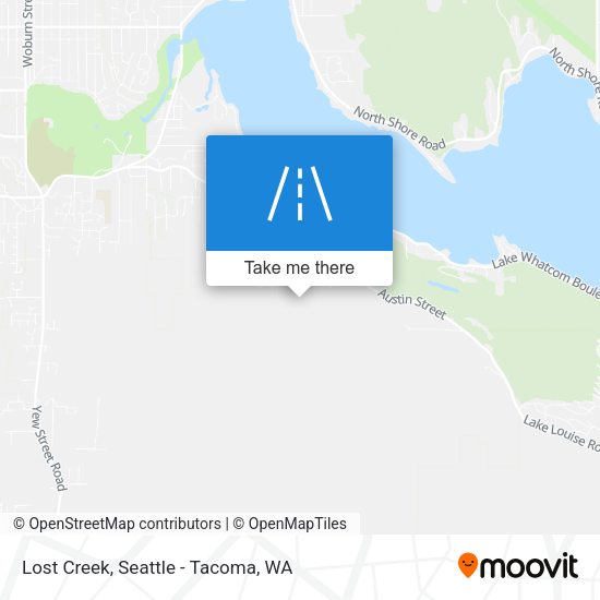 Lost Creek map