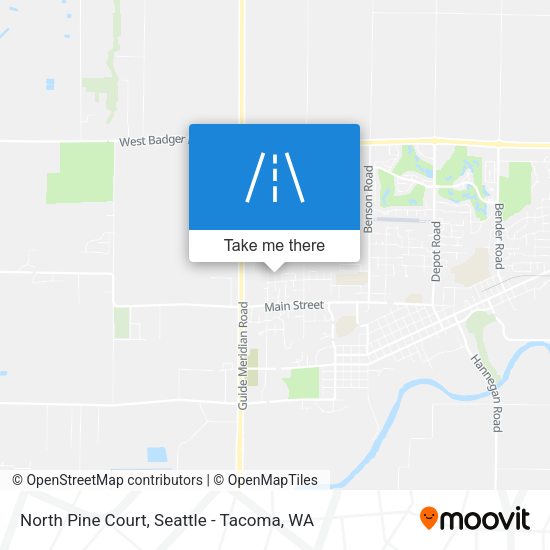 Mapa de North Pine Court