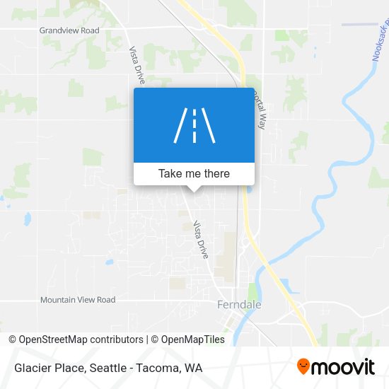Glacier Place map