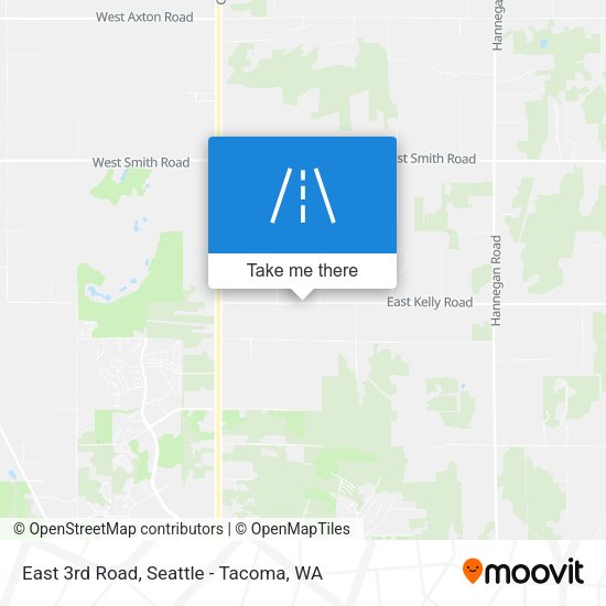 Mapa de East 3rd Road