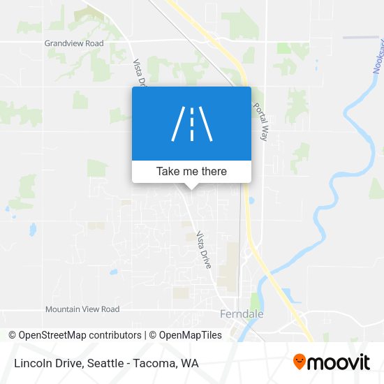 Lincoln Drive map