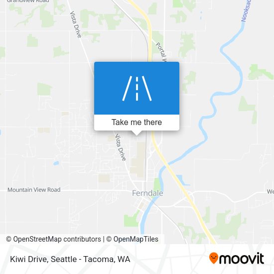 Kiwi Drive map