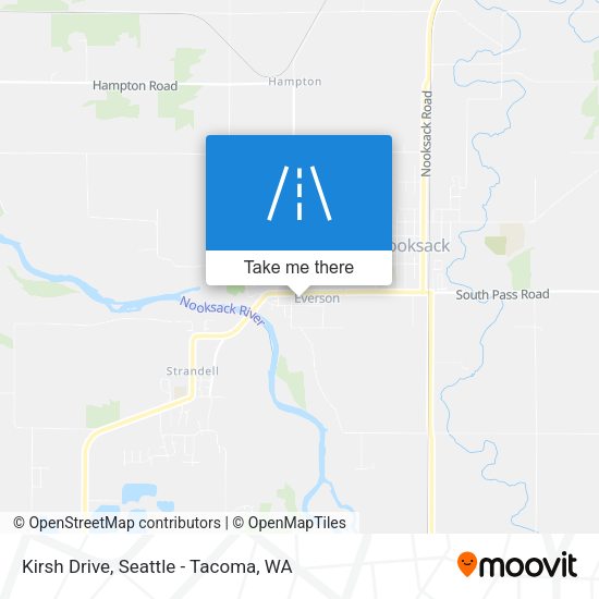 Kirsh Drive map