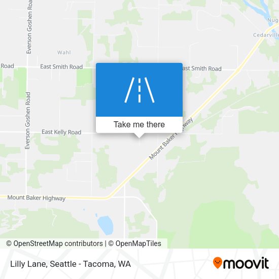 Lilly Lane map