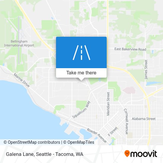 Mapa de Galena Lane