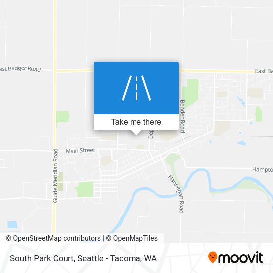 South Park Court map