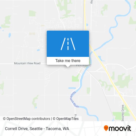 Correll Drive map