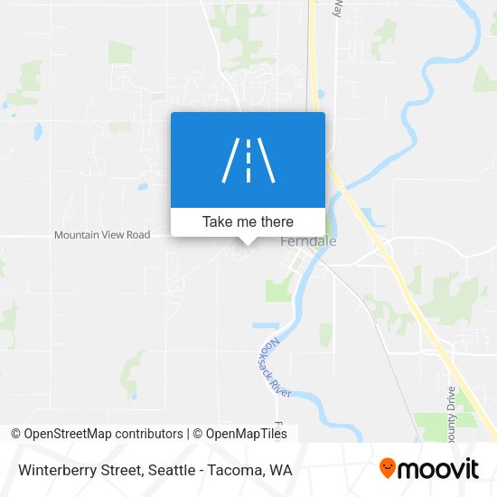 Winterberry Street map