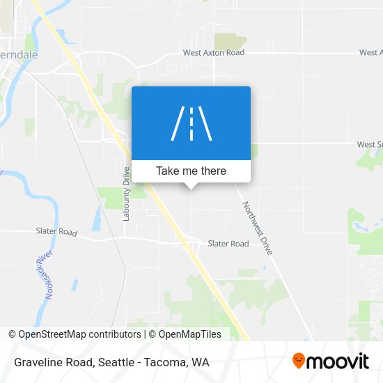 Graveline Road map
