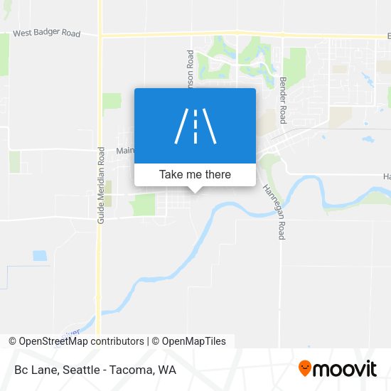 Bc Lane map