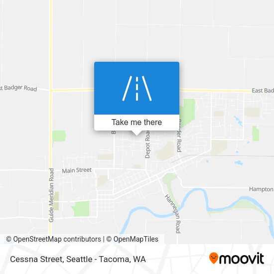 Cessna Street map