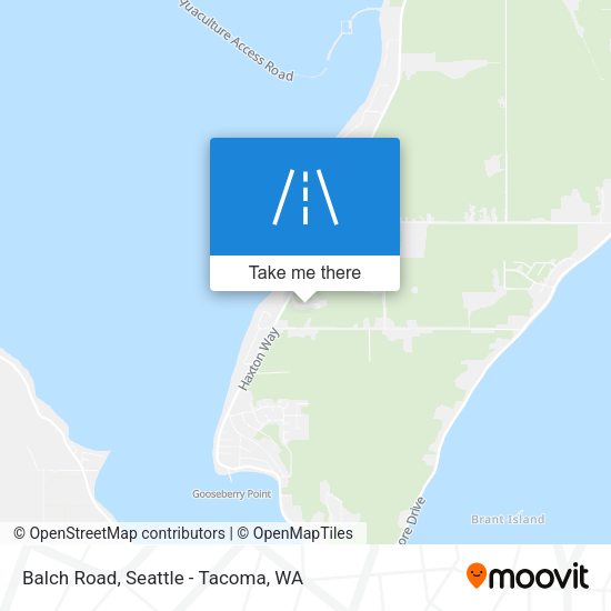 Mapa de Balch Road