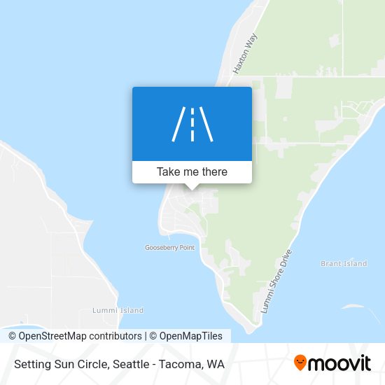Setting Sun Circle map