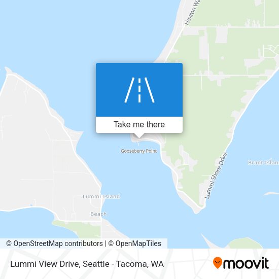 Mapa de Lummi View Drive