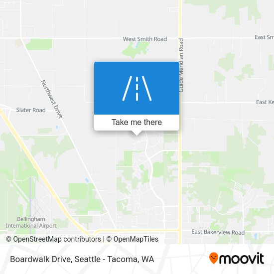 Boardwalk Drive map
