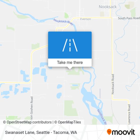 Swanaset Lane map