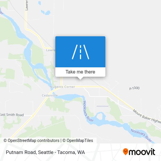 Putnam Road map