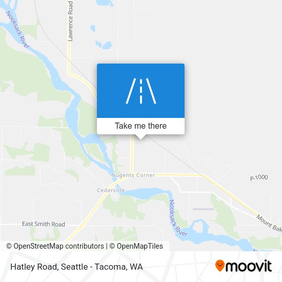 Hatley Road map