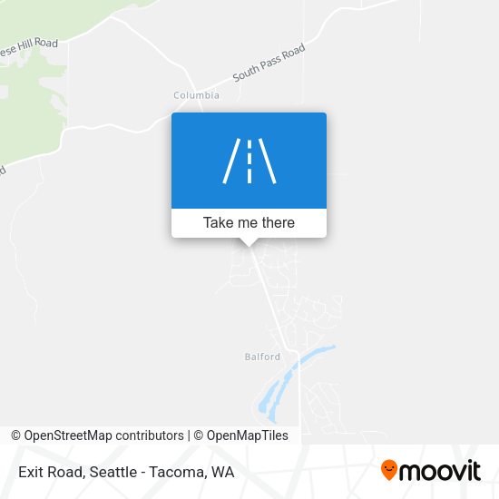 Mapa de Exit Road