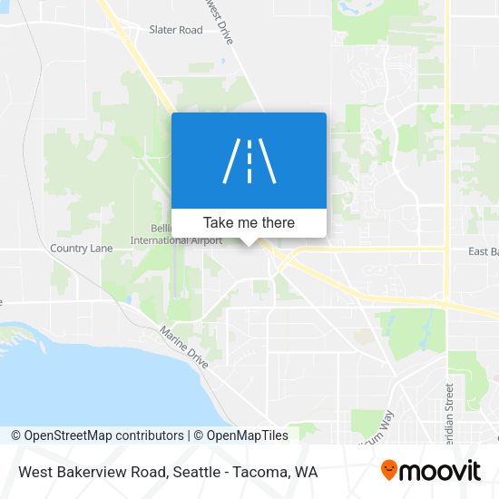 West Bakerview Road map