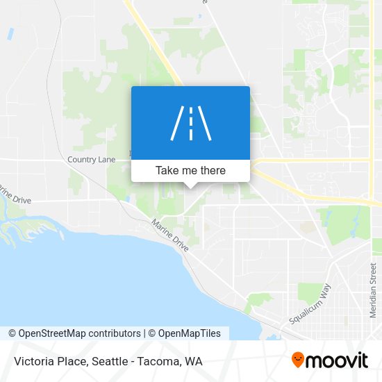 Mapa de Victoria Place