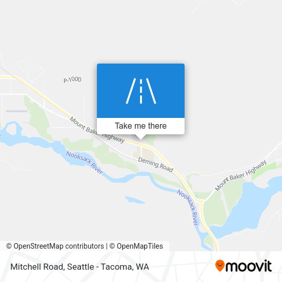 Mapa de Mitchell Road