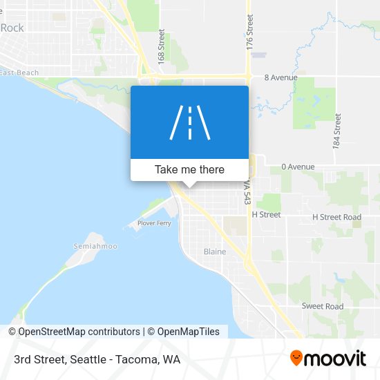 3rd Street map