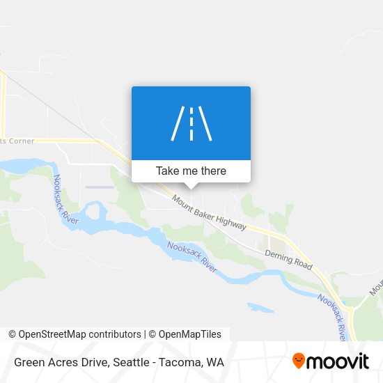 Green Acres Drive map