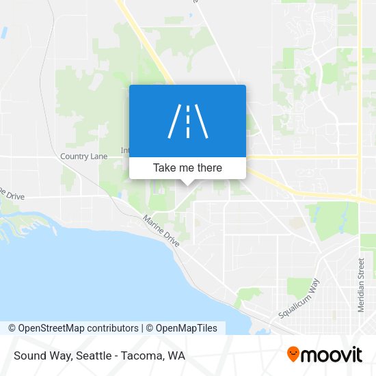 Sound Way map